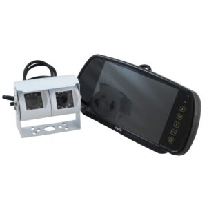 Ranger 430 - 7" Clip-over Mirror Monitor / Dual Camera System
